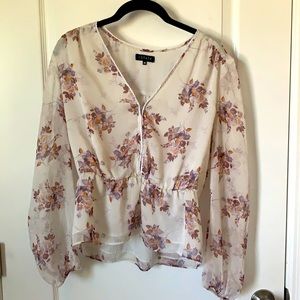 1.State floral blouse